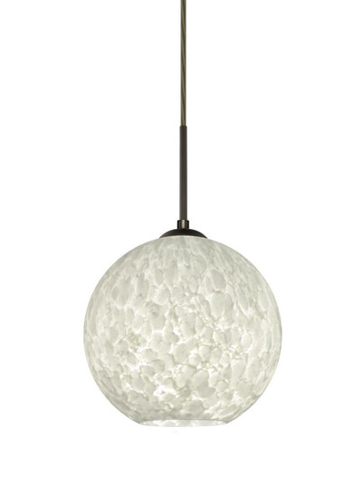 Besa Coco 8 Pendant, Carrera, Bronze Finish, 1x9W LED (127|1JT-COCO819-LED-BR)