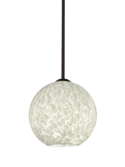 Besa Coco 8 Stem Pendant, Carrera, Bronze Finish, 1x60W Medium Base (127|1TT-COCO819-BR)