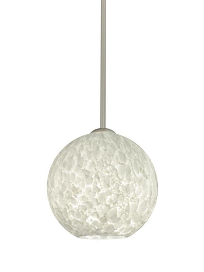 Besa Coco 8 Stem Pendant, Carrera, Satin Nickel Finish, 1x60W Medium Base (127|1TT-COCO819-SN)