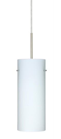 Besa Stilo 10 Pendant For Multiport Canopy Satin Nickel Opal Matte 1x100W Medium Base (127|J-412307-SN)