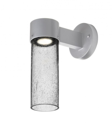 Besa, Juni 10 Outdoor Sconce, Clear Bubble, Silver Finish, 1x4W LED (127|JUNI10CL-WALL-LED-SL)