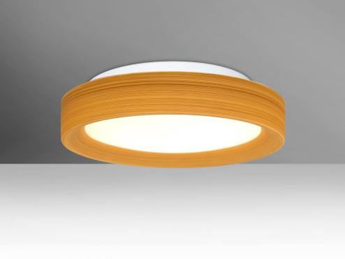 Besa Pella 13 Ceiling, Oak, 1x20W LED (127|PELLA13OKC-LED)