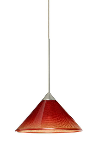 Besa Pendant For Multiport Canopy Kona Satin Nickel Sunset 1x5W LED (127|X-117681-LED-SN)