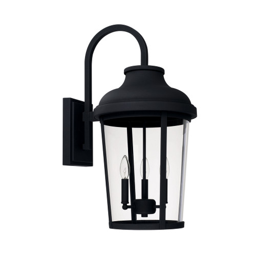 3 Light Outdoor Wall Lantern (42|927032BK)