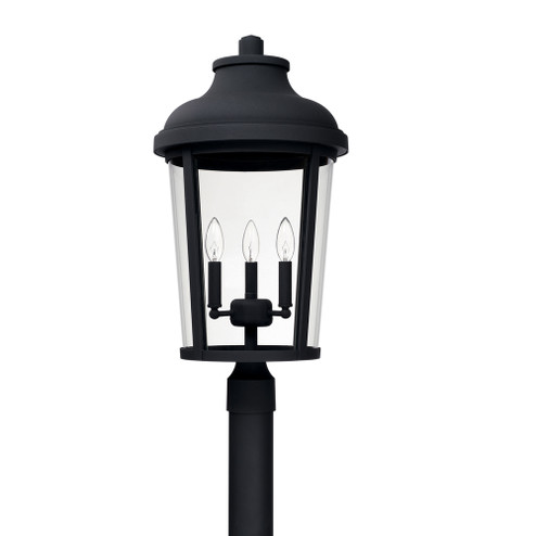 3 Light Outdoor Post Lantern (42|927034BK)