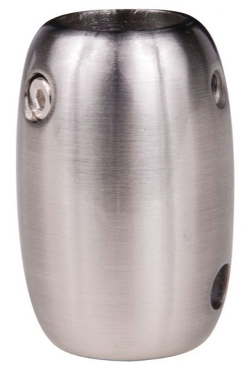 1/2'' Downrod Coupler in Brushed Satin Nickel (20|COUPLER-BN)