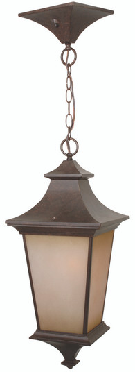 Argent 1 Light Pendant in Aged Bronze with Champagne Frost Glass (20|Z1321-AG)
