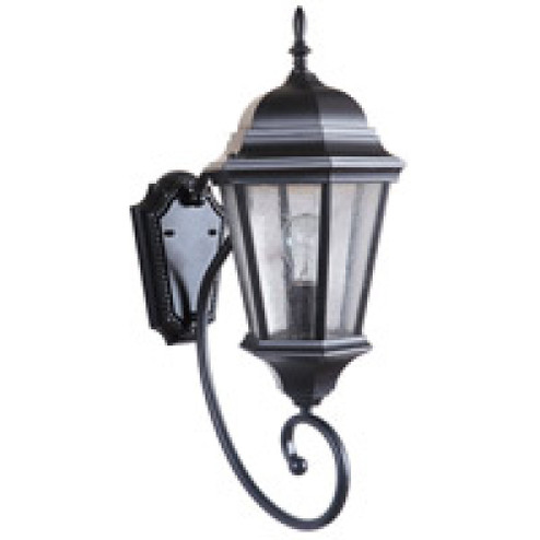 Newberg 23.25'' 1 Light Wall Lantern in Midnight with Clear Seeded Glass (20|Z2960-MN)