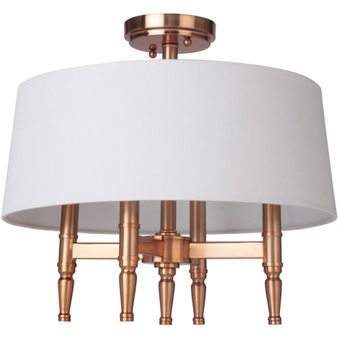 Ella 4 Light Semi Flush in Satin Brass (20|44654-SB)
