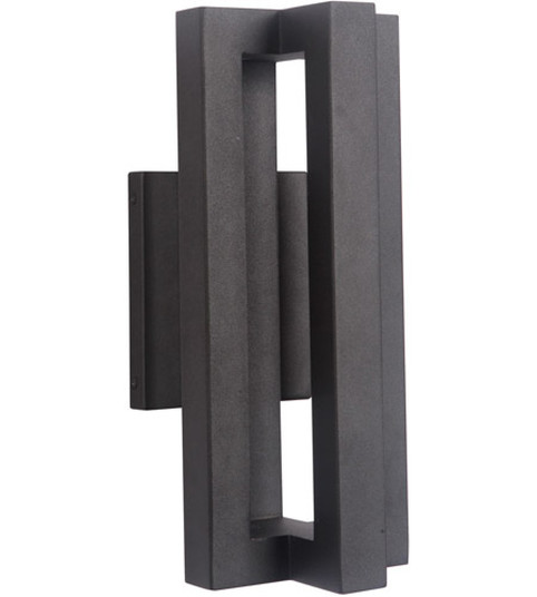 Kai 1 Light Small LED Outdoor Lantern in Textured Black (20|Z1504-TB-LED)