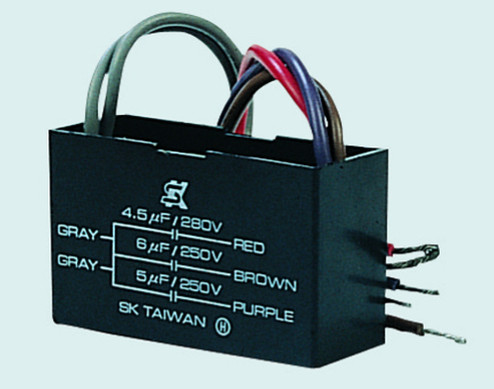 Triple Capacitor 4.5/6+5 Uf (20|4565UF)