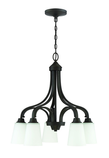 Grace 5 Light Down Chandelier in Espresso (20|41915-ESP)