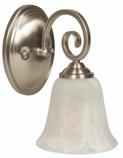 Cecilia 1 Light Wall Sconce in Brushed Polished Nickel (20|7105BNK1)