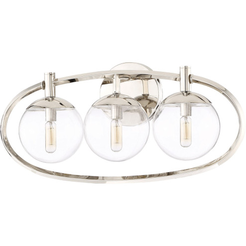 Piltz 3 Light Vanity in Polished Nickel (20|45503-PLN)