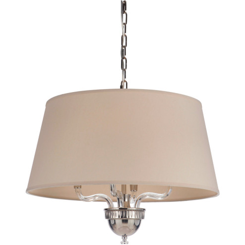 Deran 4 Light Pendant in Polished Nickel (20|48094-PLN)