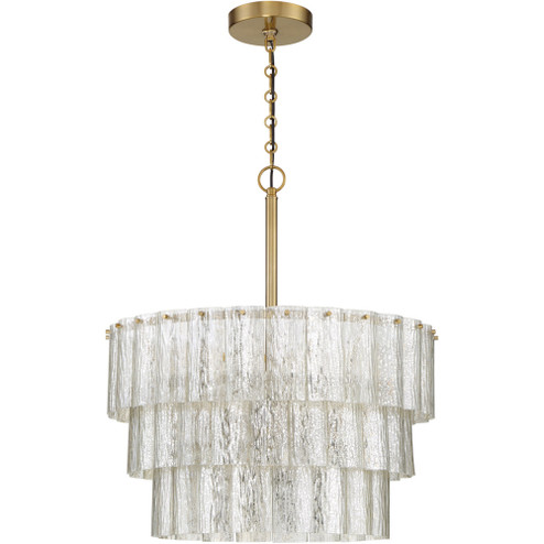 Museo 9 Light Pendant in Satin Brass (20|48694-SB)