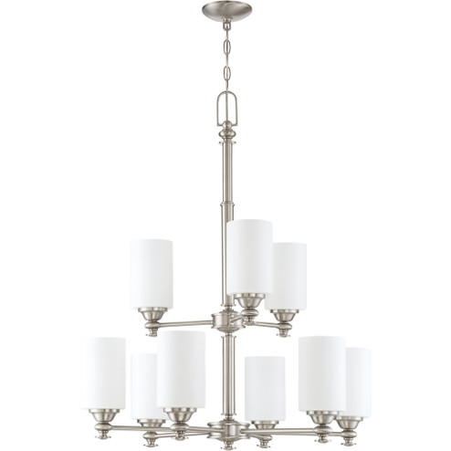 Dardyn 9 Light Chandelier in Brushed Polished Nickel (20|49829-BNK)