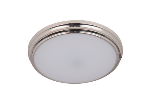 X66 Series 1 Light 11'' LED Flushmount in Brushed Polished Nickel (20|X6611-BNK-LED)