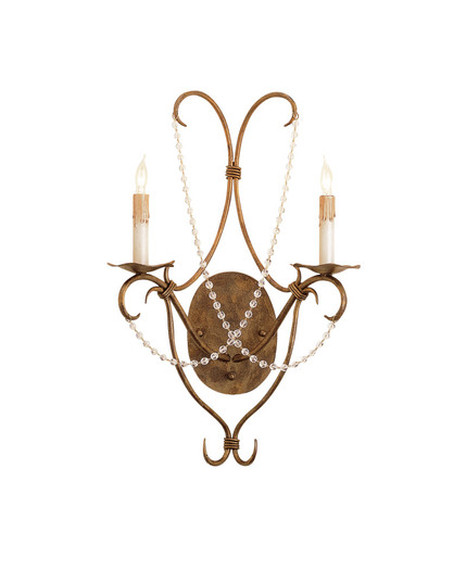 Crystal Lights Gold Wall Sconce (92|5880)