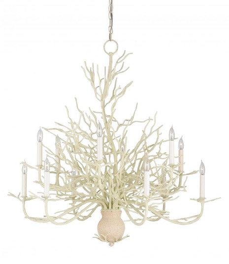 Seaward Large White Chandelier (92|9188)