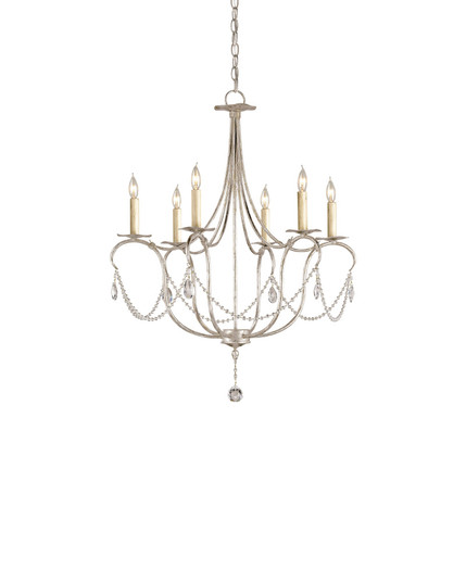 Crystal Lights Small Silver Chandelier (92|9890)