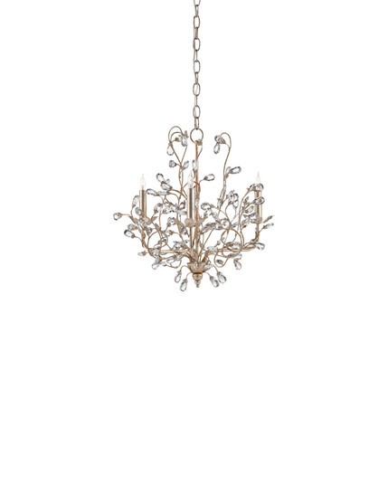 Crystal Bud Small Silver Chandelier (92|9974)