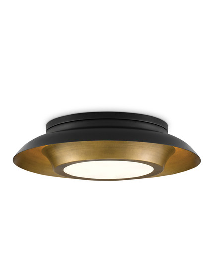 Metaphor Black & Brass Flush Mount (92|9999-0045)