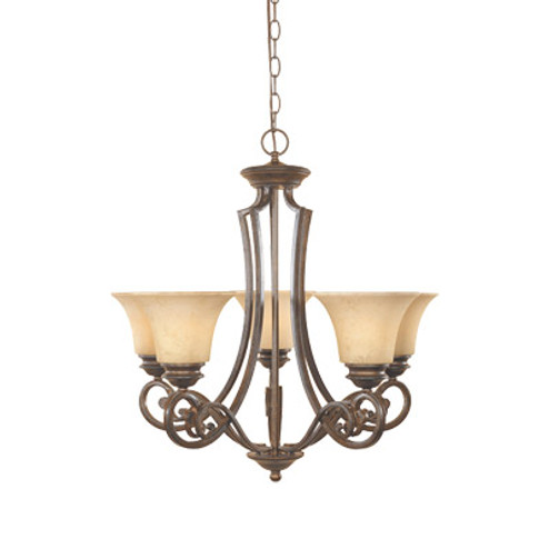 Mendocino 5 Light Chandelier (21|81885-FSN)