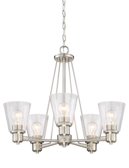 Printers Row 5 Light Chandelier (21|88085-SP)