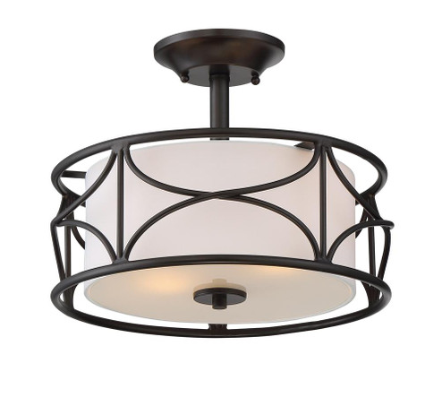 Avara 2 Light Semi-Flush (21|88611-ORB)