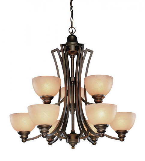 Nine Light Sienna Up Chandelier (3|2302-90)
