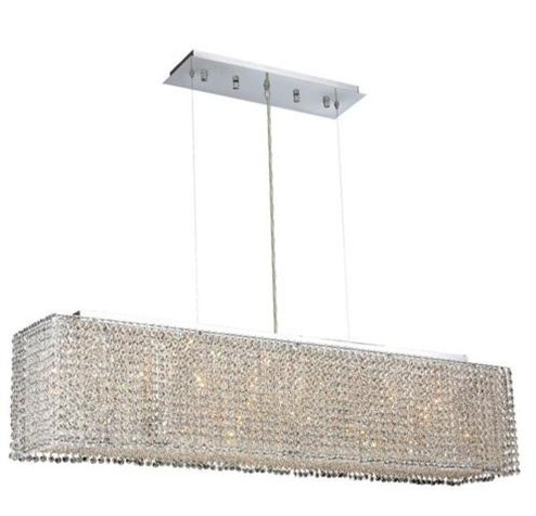 Moda 6 light Chrome Chandelier (758|1291D46C-CL/SS)