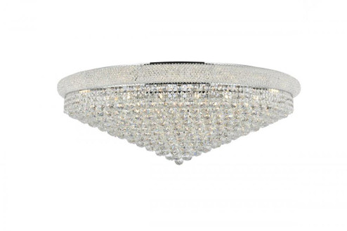 Primo 30 light Chrome Flush Mount Clear Royal Cut Crystal (758|V1800F42C/RC)