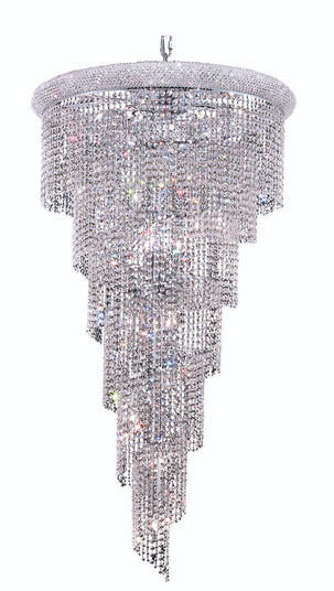 Spiral 22 Light Chrome Chandelier Clear Royal Cut Crystal (758|V1801SR30C/RC)