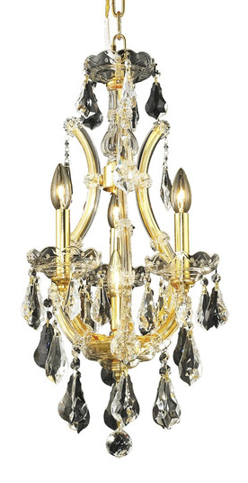 Maria Theresa 4 Light Gold Chandelier Clear Royal Cut Crystal (758|2801D12G/RC)
