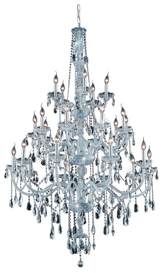 Verona 25 Light Chrome Chandelier Clear Royal Cut Crystal (758|7925G43C/RC)