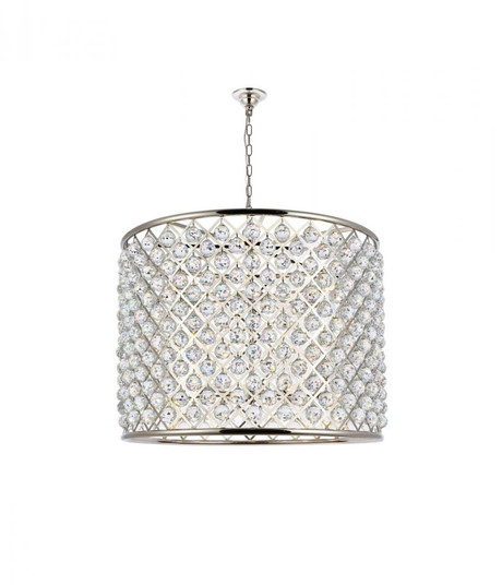 Madison 12 light polished nickel Chandelier Clear Royal Cut Crystal (758|1206D35PN/RC)