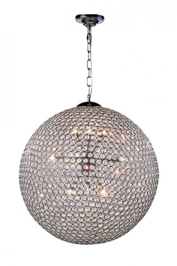 Cabaret 12 light Chrome Pendant Clear Royal Cut Crystal (758|V2102D24C/RC)