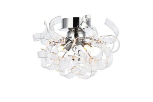 Ritz 4 Light Chrome Flush Mount, Wall Sconce (758|2104F14C)