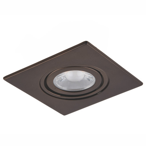 3'' Bronze 35 DEGREE ADJUSTABLE SPOT WITH Bronze SQUARE TRIM RING (758|R3-588AB)