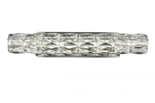 Valetta Integrated LED chip light Chrome Wall Sconce Clear Royal Cut Crystal (758|3501W24C)