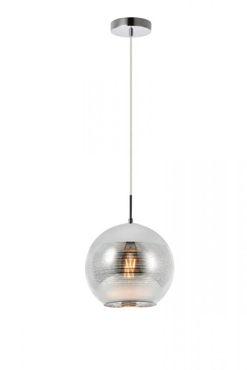 Reflection Collection Pendant D9.5in H9.5in Lt:1 Chrome finish (758|LDPD2012)