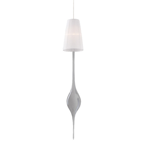 AQUA,1LT PENDANT,LRG,CHR/WHT (4304|22827-012)