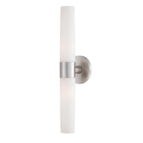 Vesper, 2LT Wall Sconce, Bn/wht (4304|23274-020)