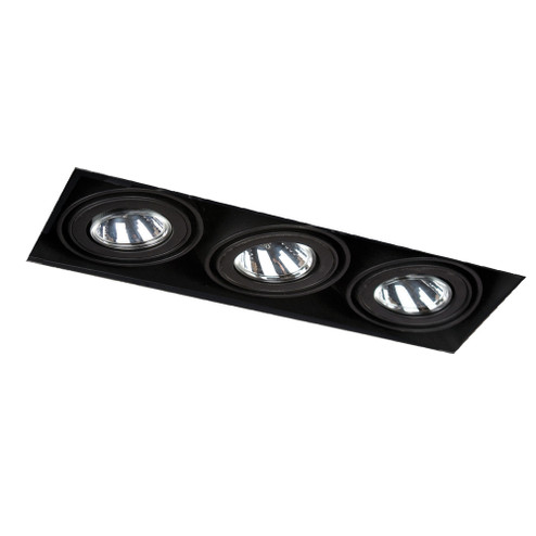 MuLT, MR16, Trimlss, 3LT , 50w, Blk (4304|TE213TR-01)