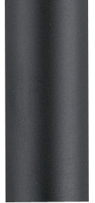 18-inch Ceiling Fan Downrod - Black (90|DR1-18BL)