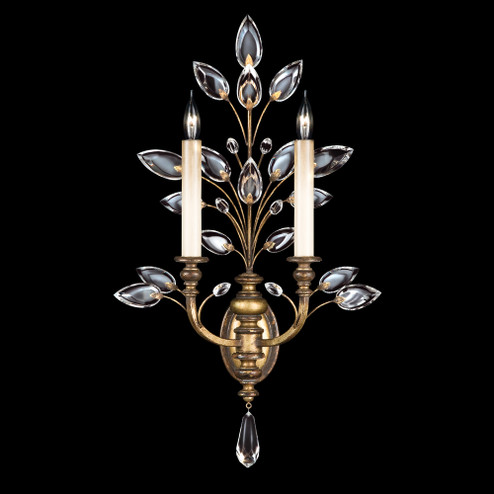 Crystal Laurel 28''H Sconce (97|773150ST)