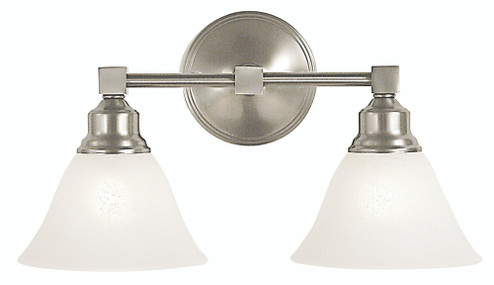 2-Light Polished Nickel Taylor Sconce (84|2422 PN/WH)