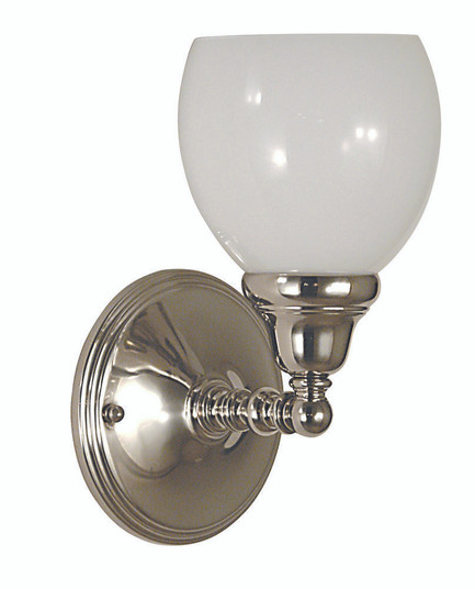 1-Light Brushed Nickel Sheraton Sconce (84|2427 BN)