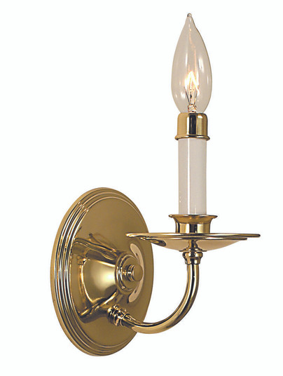 1-Light Antique Brass Jamestown Sconce (84|2521 AB)